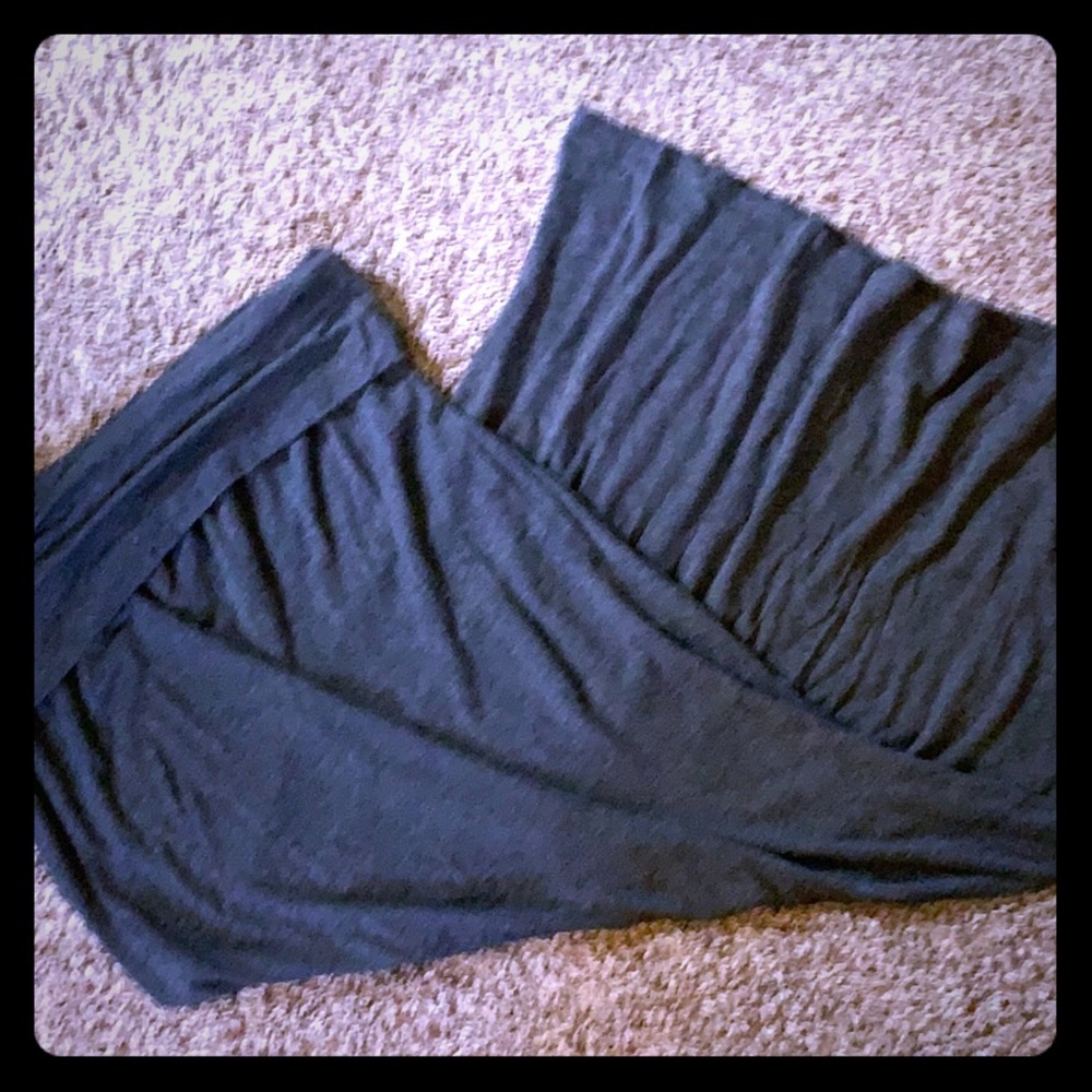 a.n.a Women’s Gray Maxi Skirt